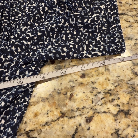 Banana Republic Factory mock wrap midi dress SZ MP - Picture 6 of 11